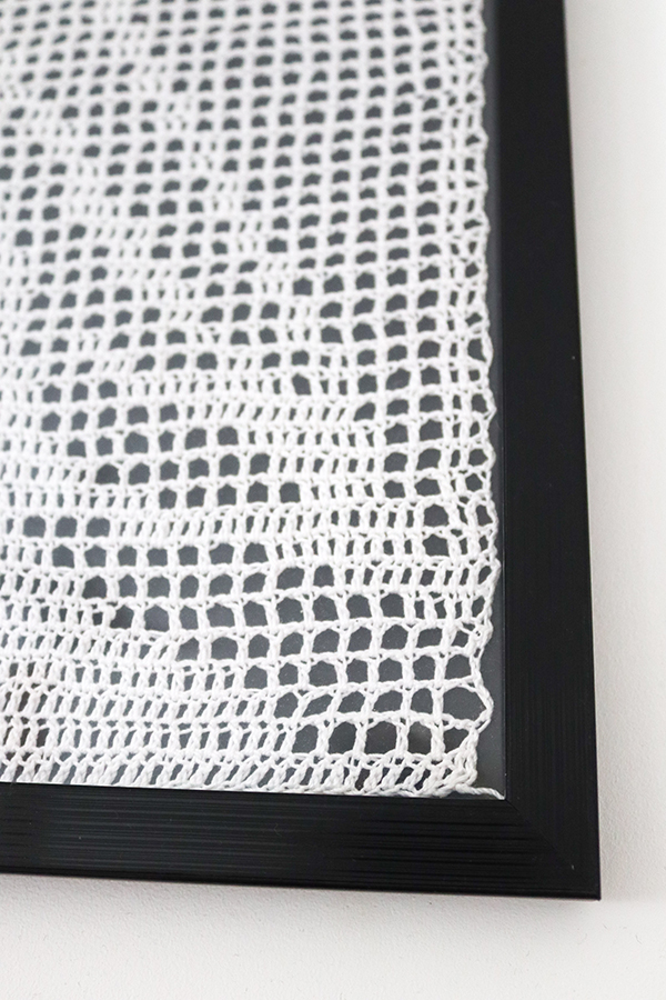 Matka Boża z Niepokalanym Sercem, rękodzieło. - obrazek 3