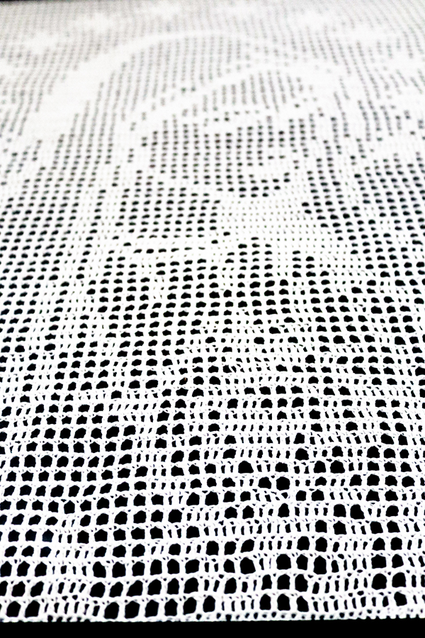 Matka Boża z Niepokalanym Sercem, rękodzieło. - obrazek 2