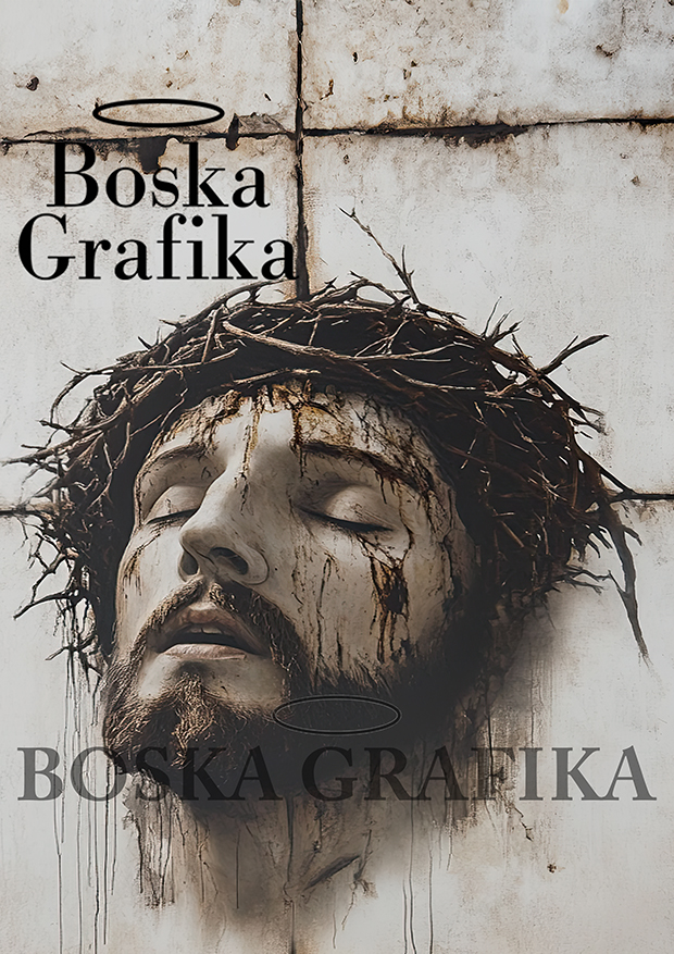 Oblicze Jezusa - Ecce Homo 3 ( obraz w ramce ) - obrazek 2