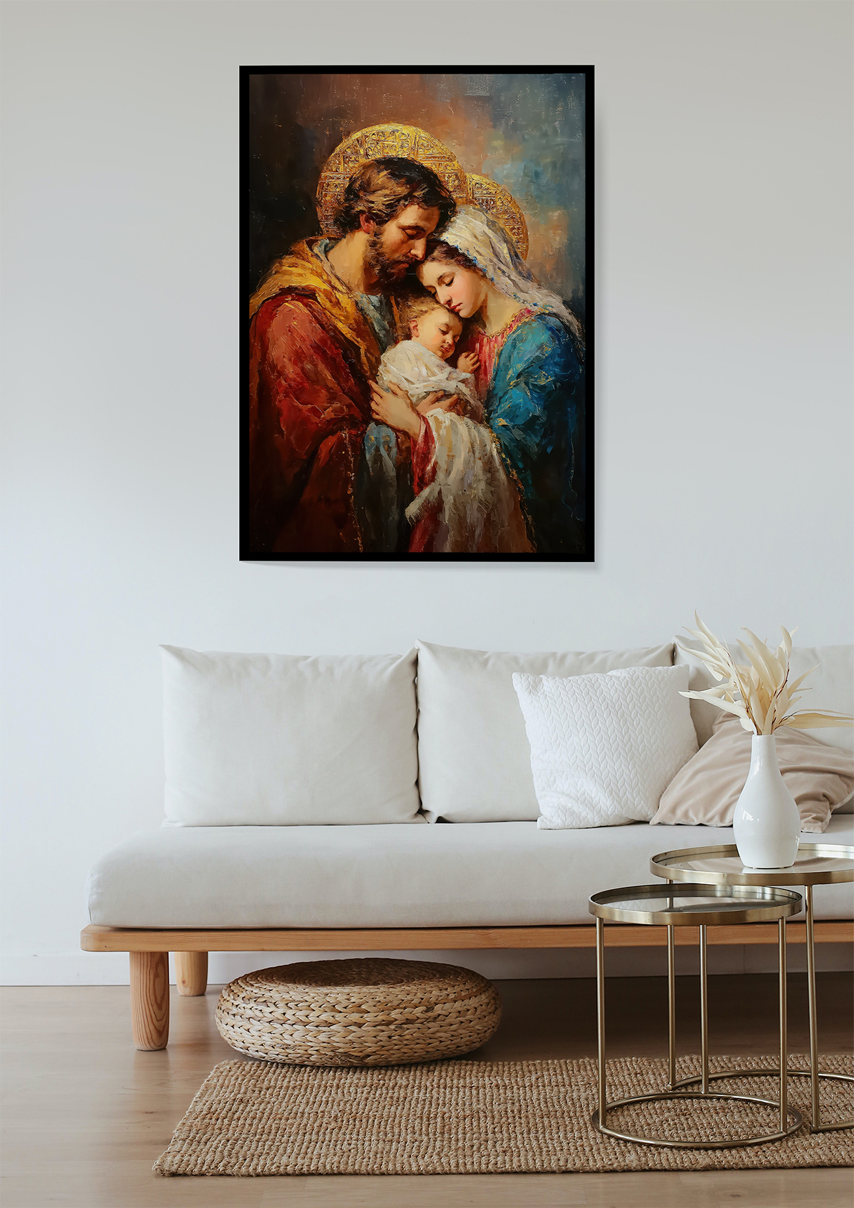 Święta Rodzina 1 (obraz na płótnie) - obrazek 3