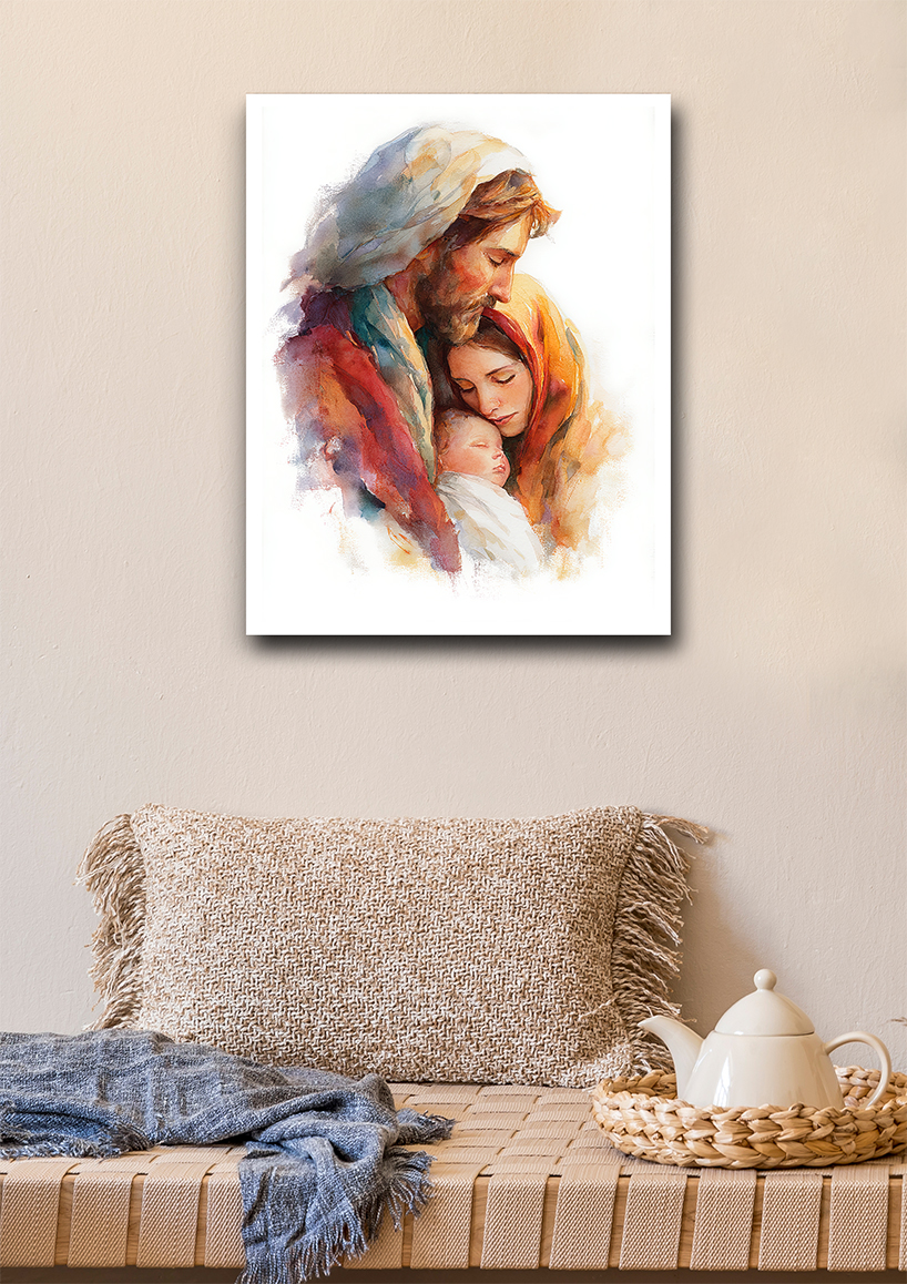 Święta Rodzina 2 (obraz na płótnie) - obrazek 3