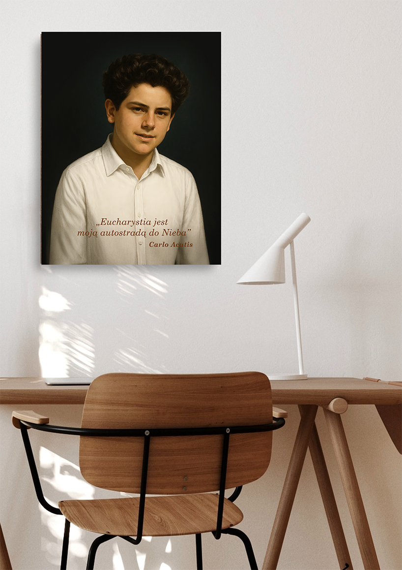 Carlo Acutis (obraz na płótnie) - obrazek 2