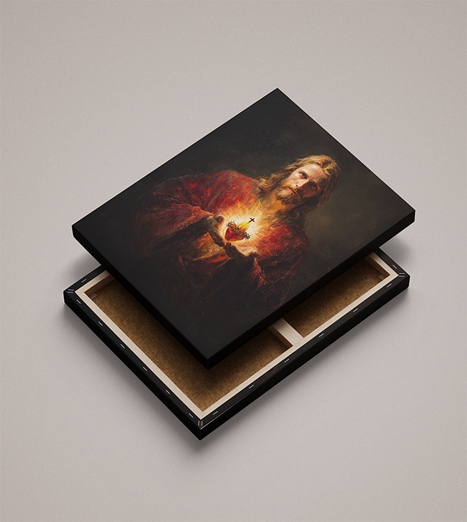 Najświętsze Serce Pana Jezusa (obraz na płótnie)