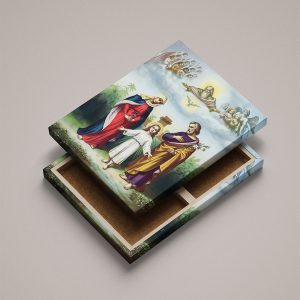 Święta Rodzina i Trójca Święta ( obraz na płótnie)