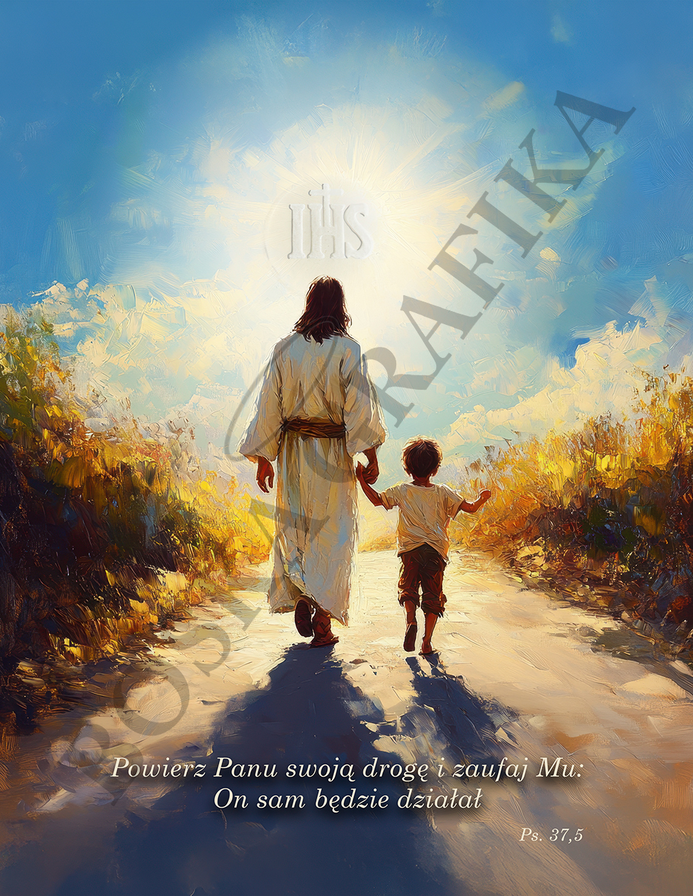 Obraz Komunijny dla chłopca 3 - Personalizowany (obraz na płótnie) - obrazek 2