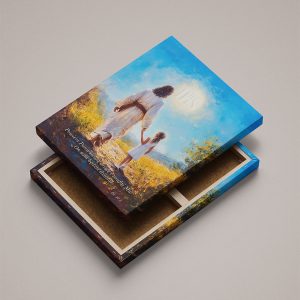 Obraz Komunijny dla dziewczynki 2 - Personalizowany (obraz na płótnie)