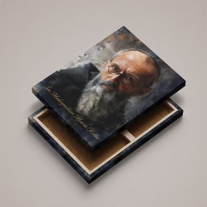 Św. Maksymilian Maria Kolbe - Portret 1 - obraz religijny na płótnie